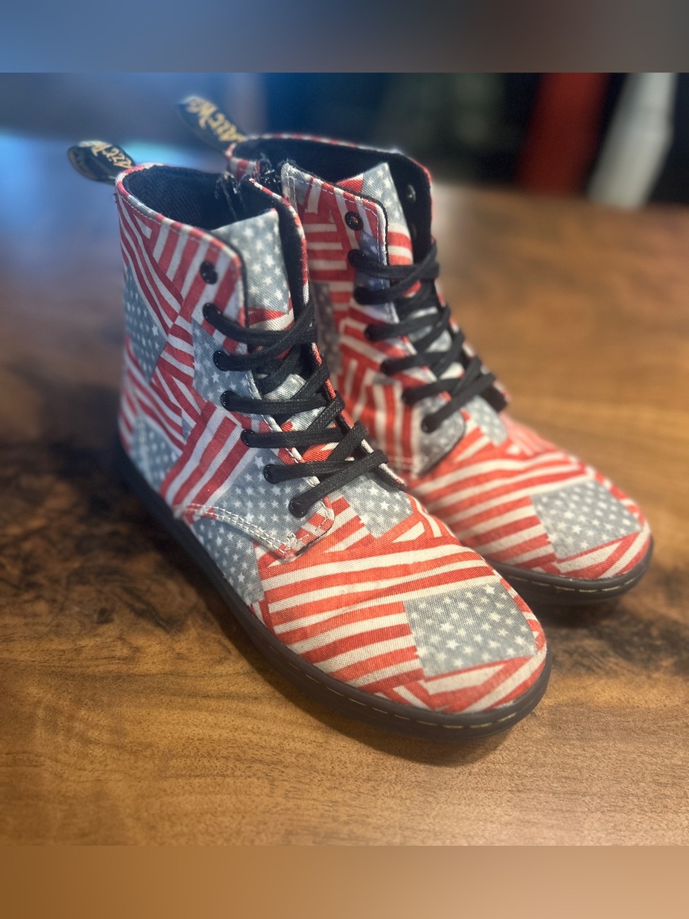 Dr. Martens Marley American Flag Boot - Picture 2 of 8